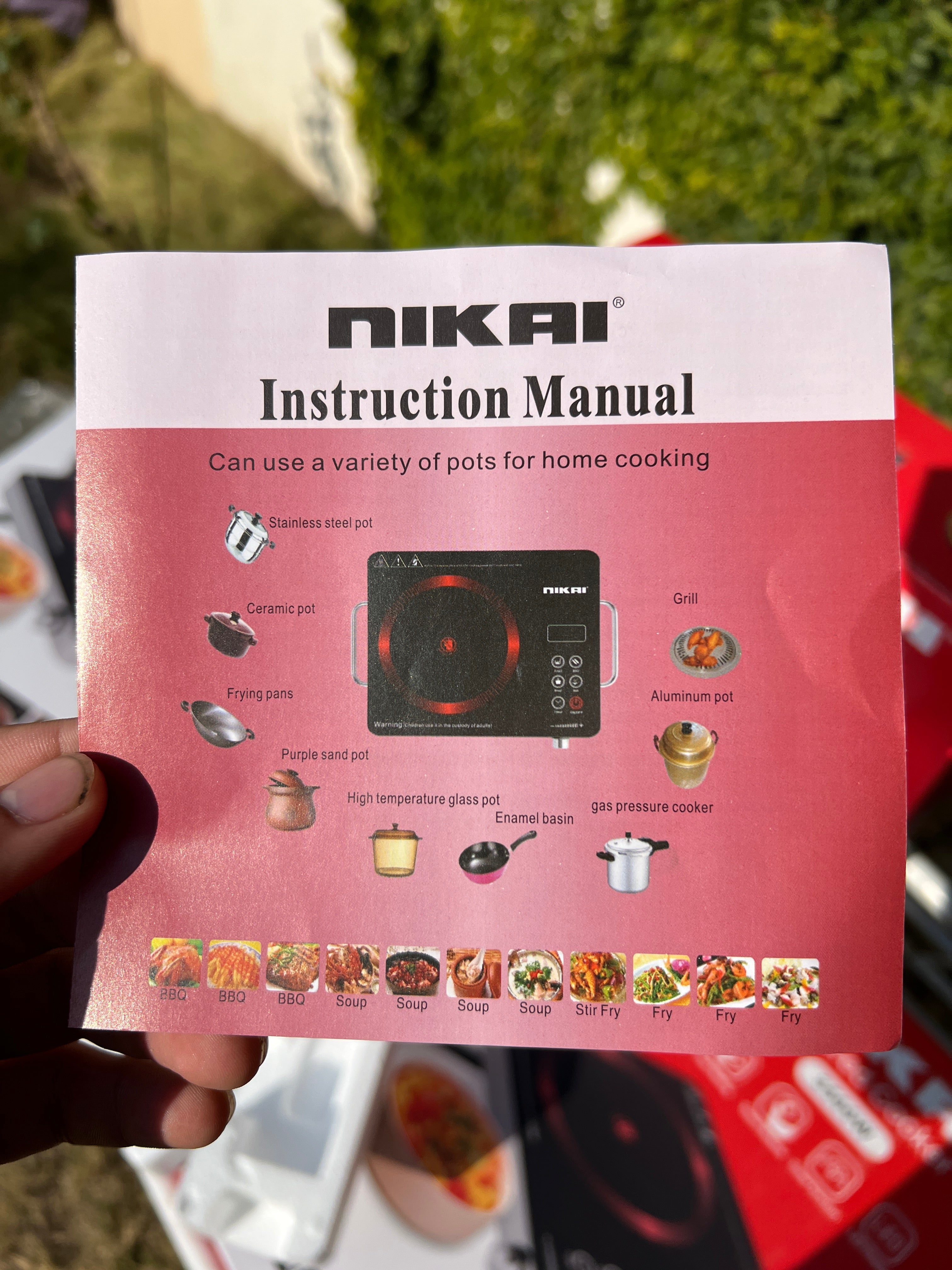 Nikai Infrared Cooker 3500W (2-Year Warranty)